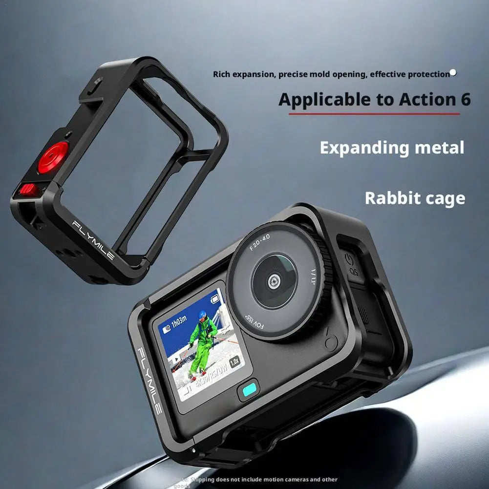 DJI Osmo Action 6 Aluminum Alloy Protective Camera Cage