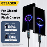 Essager 120W USB Type C PD Cable with LED Digital Display