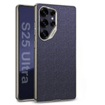 Nylon Leather Hard Shell Case for Samsung Galaxy S25 Ultra