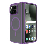 Matte PC Raised Camera Ring Case for Google Pixel 11 Pro Fold