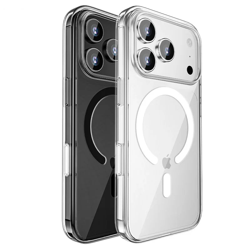 MagSafe Compatible Transparent Case for iPhone 17 Series