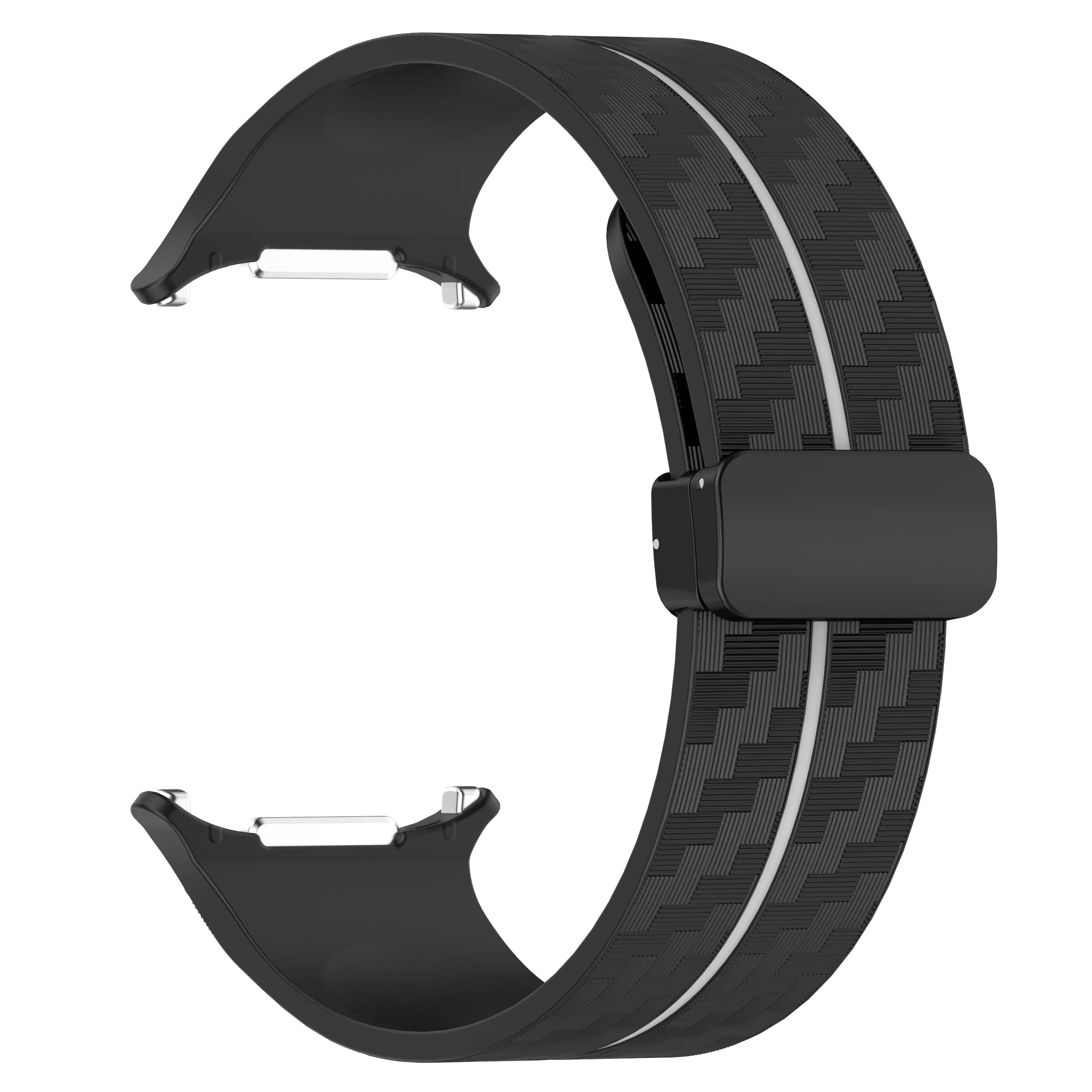 Sports Silicone Strap with Magnetic Clasp for Samsung Galaxy Watch Ultra