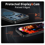 Shockproof MagSafe Case with Rotating Kickstand for iPhone 17 Series