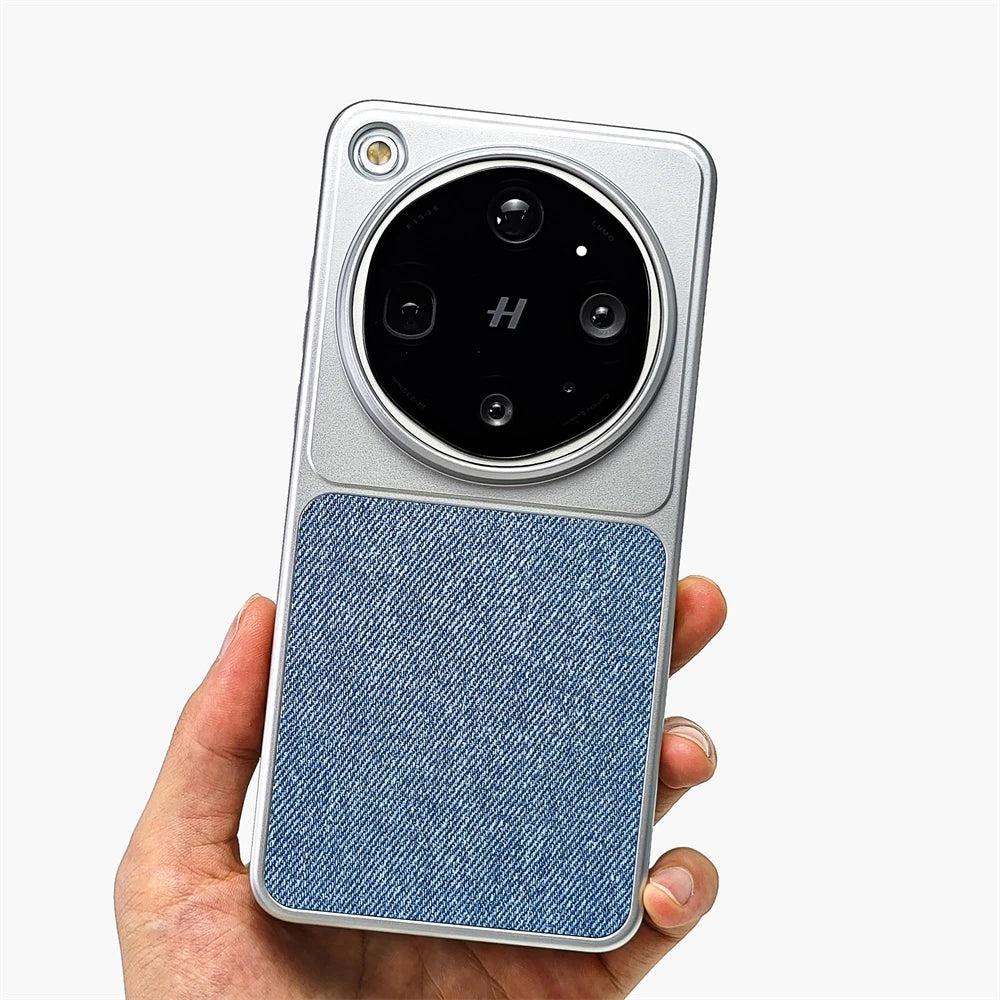 Slim Linen Fiber Wireless Charging Case with Aluminum Frame for OPPO Find X9s Pro