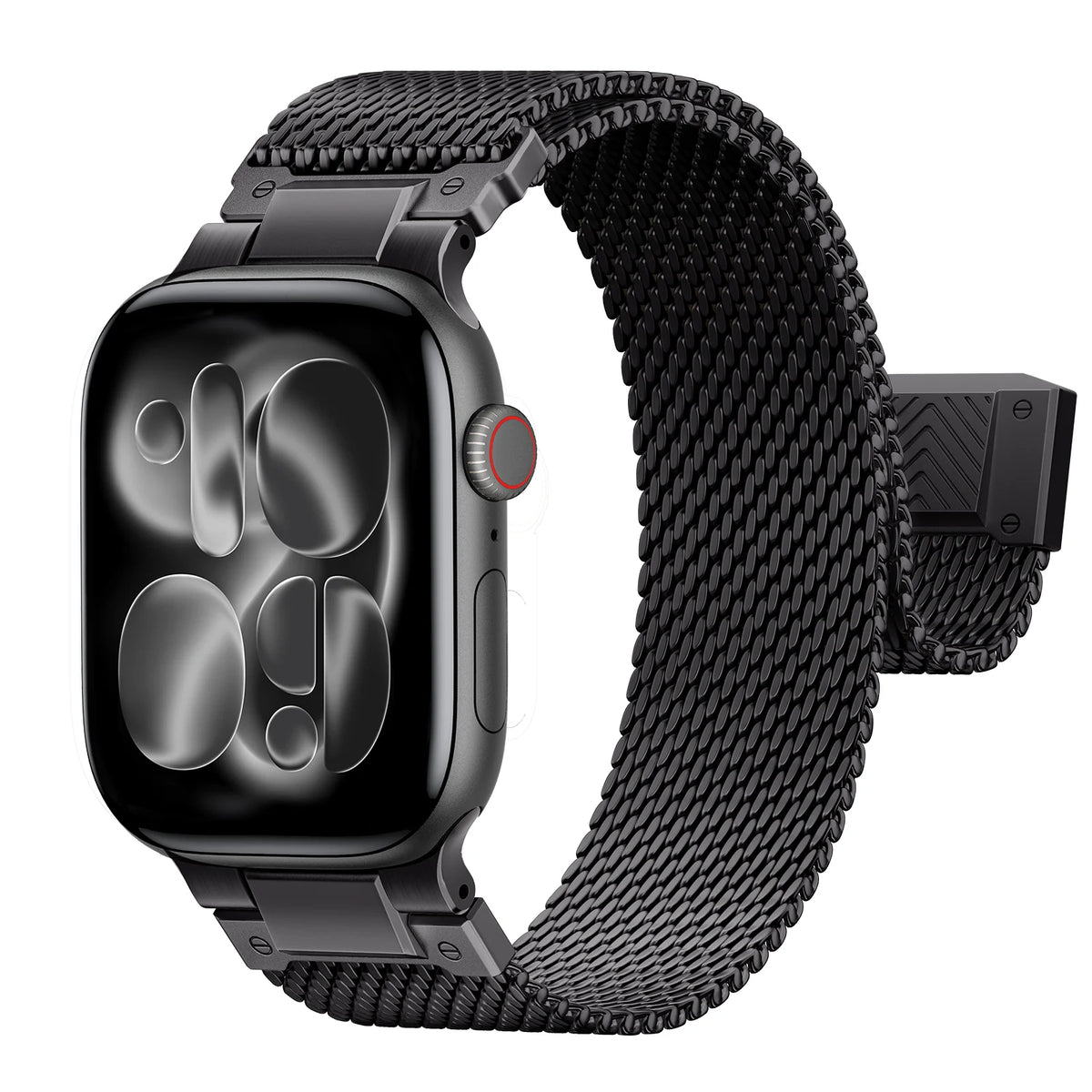 Stainless Steel Mesh Band with Magnetic Buckle for Apple Watch