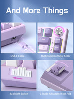 MageGee SKY81 75% RGB Wired Mechanical Keyboard