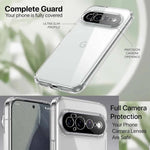 Clear Acrylic TPU Case with Air Cushion Corner Protection for Google Pixel 11 Series