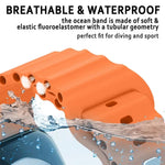 Durable Silicone Ocean Strap for Apple Watch