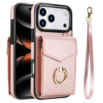 All-in-One Leather Flip Case with Ring & Slots for iPhone 17 Series