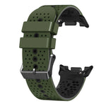 Breathable Two-Tone Silicone Sport Strap for Samsung Galaxy Watch 8 & Galaxy Watch 8 Classic