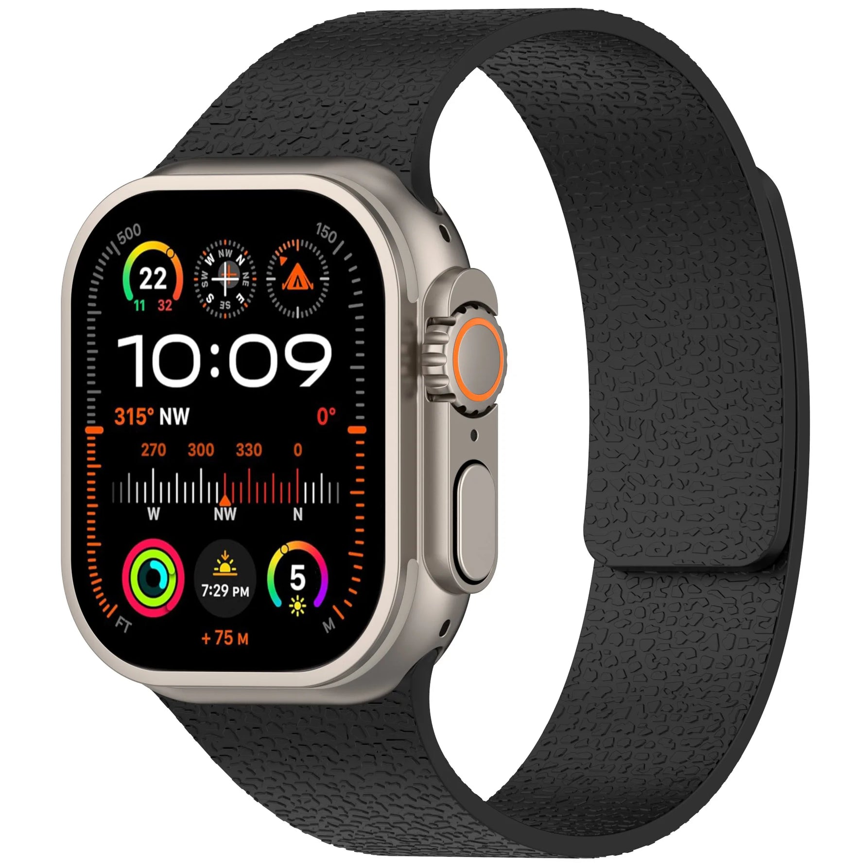 Magnetic Closure Silicone Sport Band for Apple Watch