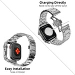 Stainless Steel Case Modification Kit for Apple Watch
