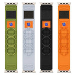 Adjustable Nylon Sports Band with Hook-and-Loop Closure for Apple Watch