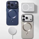 Luxury Slim Hard PC MagSafe Case for iPhone 17 Series