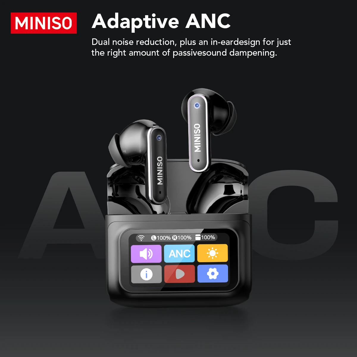 MINISO MS128 Adaptive Noise Cancellation Earbuds