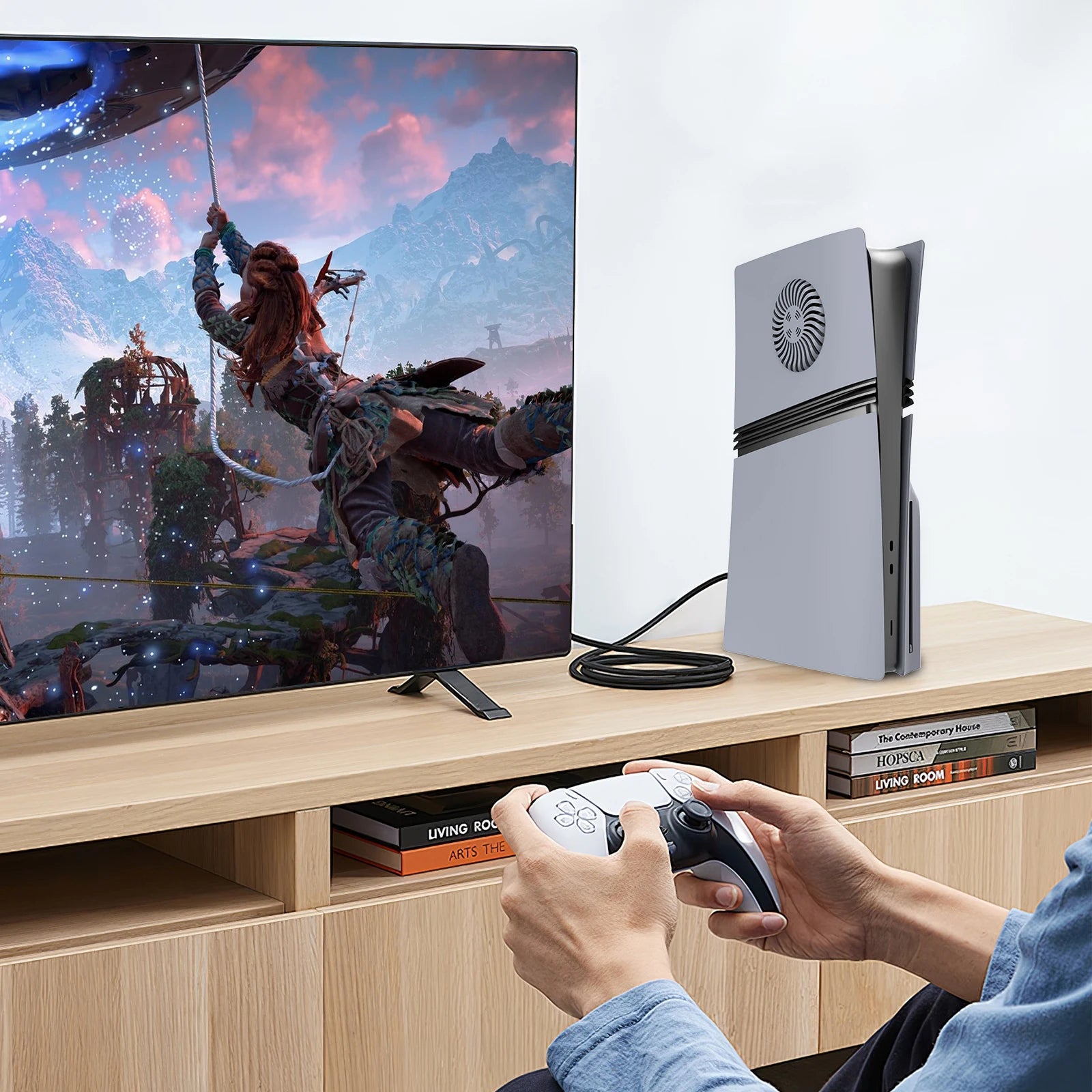 30th Anniversary Gray Faceplates with RGB LED for PS5 Pro Disc Edition