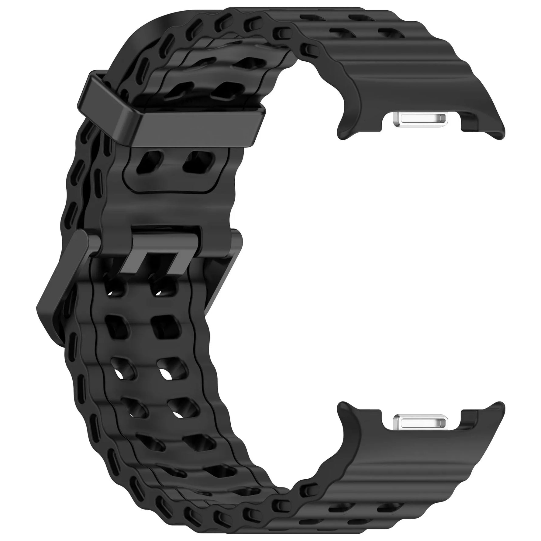 Breathable Ocean Silicone Watch Band for Samsung Galaxy Watch 8 & Galaxy Watch 8 Classic