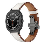 Classic Leather Strap for Samsung Galaxy Watch Ultra and Samsung Galaxy Watch Ultra (2025)