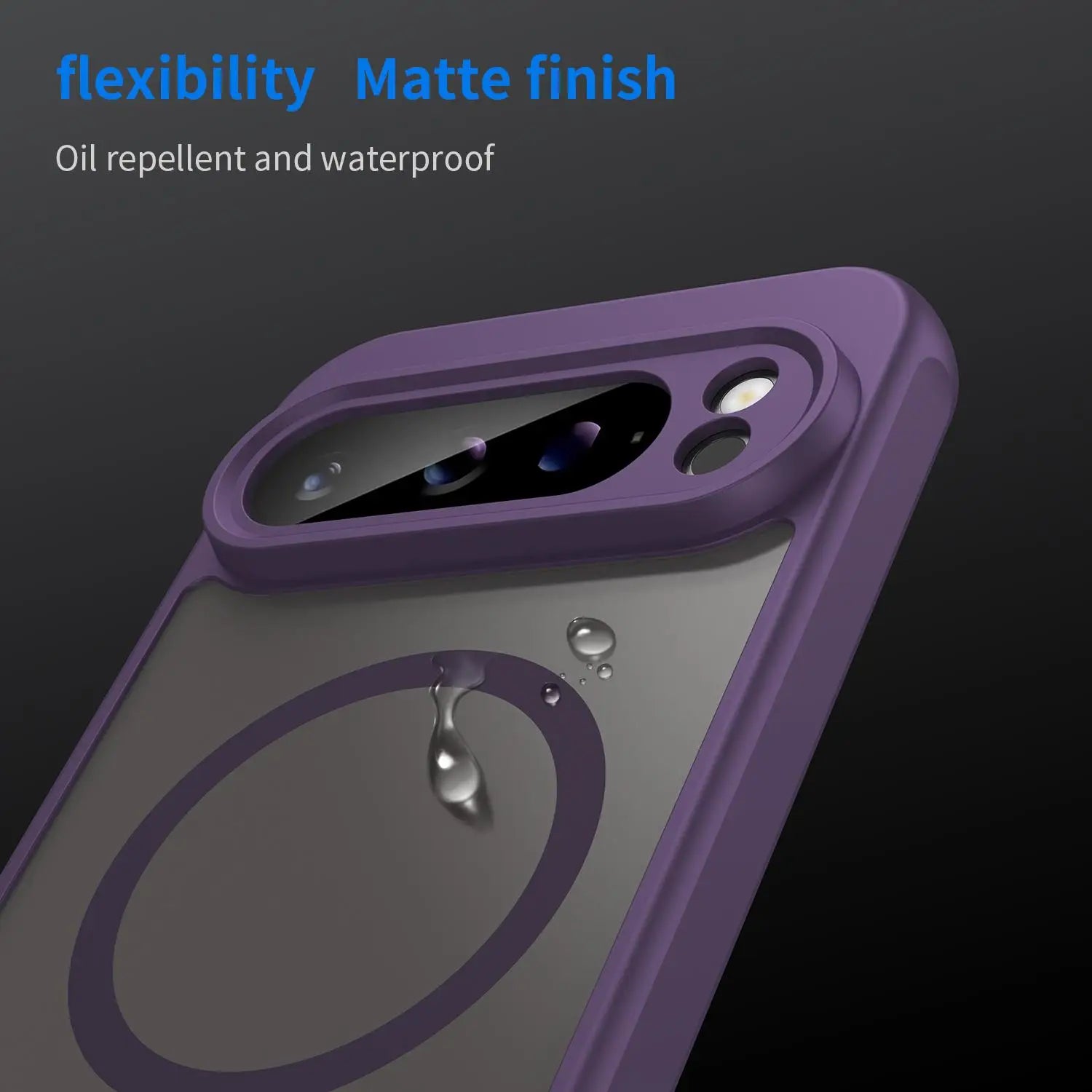 Google Pixel 9 Series Fine Hole Texture Magnetic Protective Case