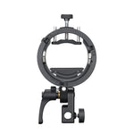 Godox S3 Speedlite Flash Bracket with Bowens Mount Holder Clamp