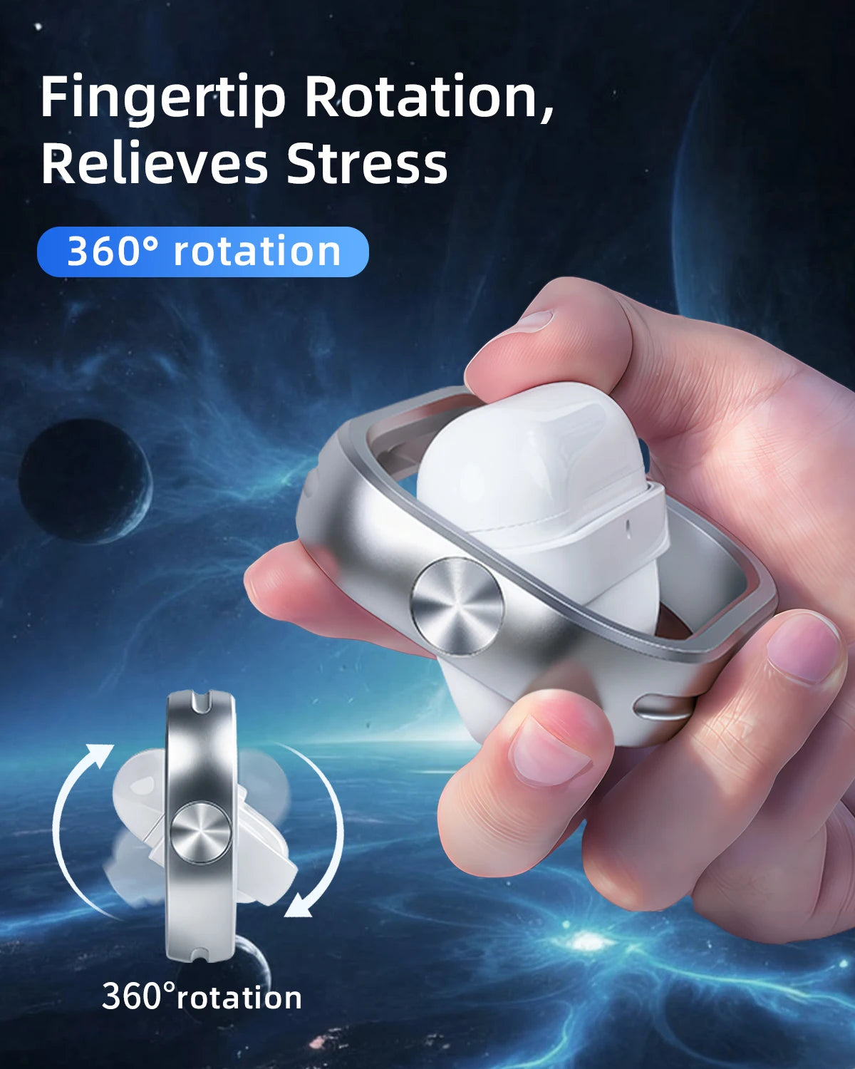 AirPods Pro 3 Fingertip Spinner Protective Case