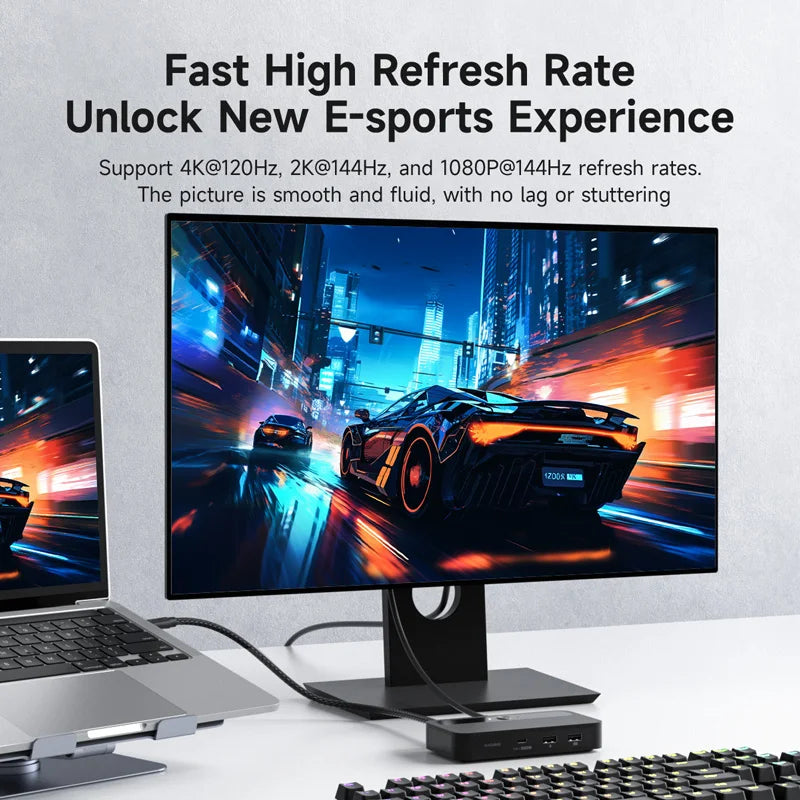 Hagibis USB-C 4K HDMI KVM Switch