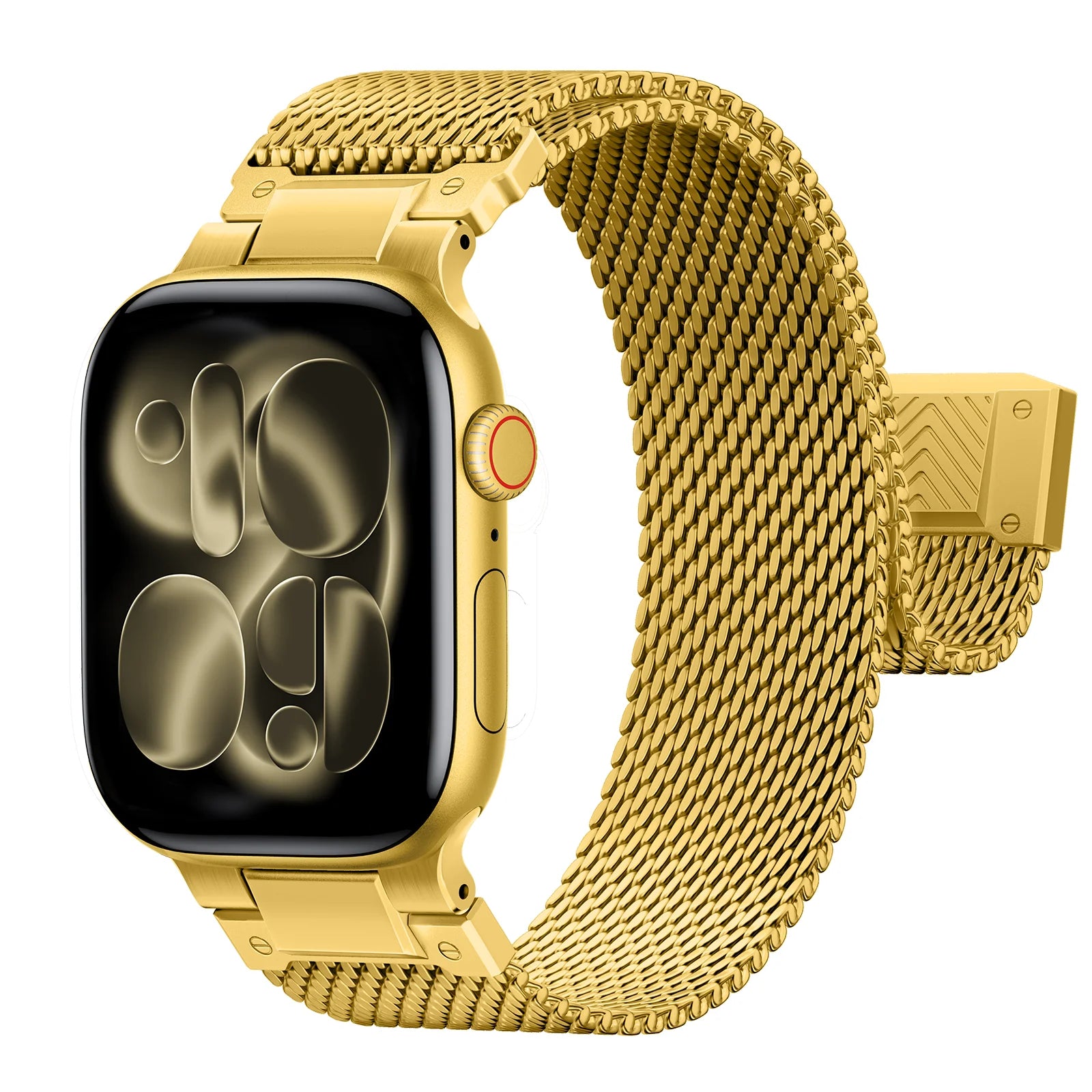 Stainless Steel Mesh Band with Magnetic Buckle for Apple Watch