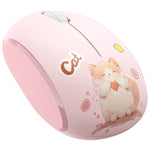 HOCO M9 Cute Cartoon Cat Wireless Bluetooth Mouse with Dual-Mode Connectivity