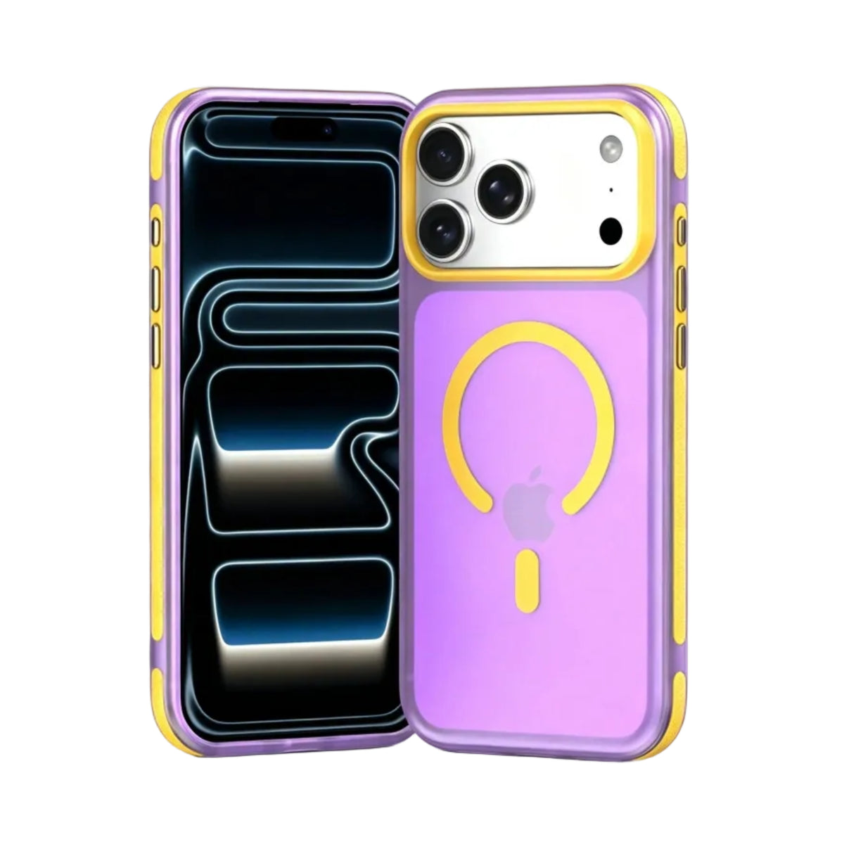 Clear MagSafe Case with Dual-Layer Drop Protection for iPhone 17 Series