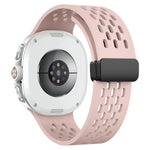 Perforated Silicone Sport Band with Magnetic Clasp for Samsung Galaxy Watch 9