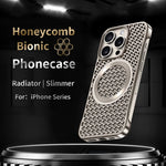 Borderless Honeycomb Thermal MagSafe Case for iPhone 15 Series