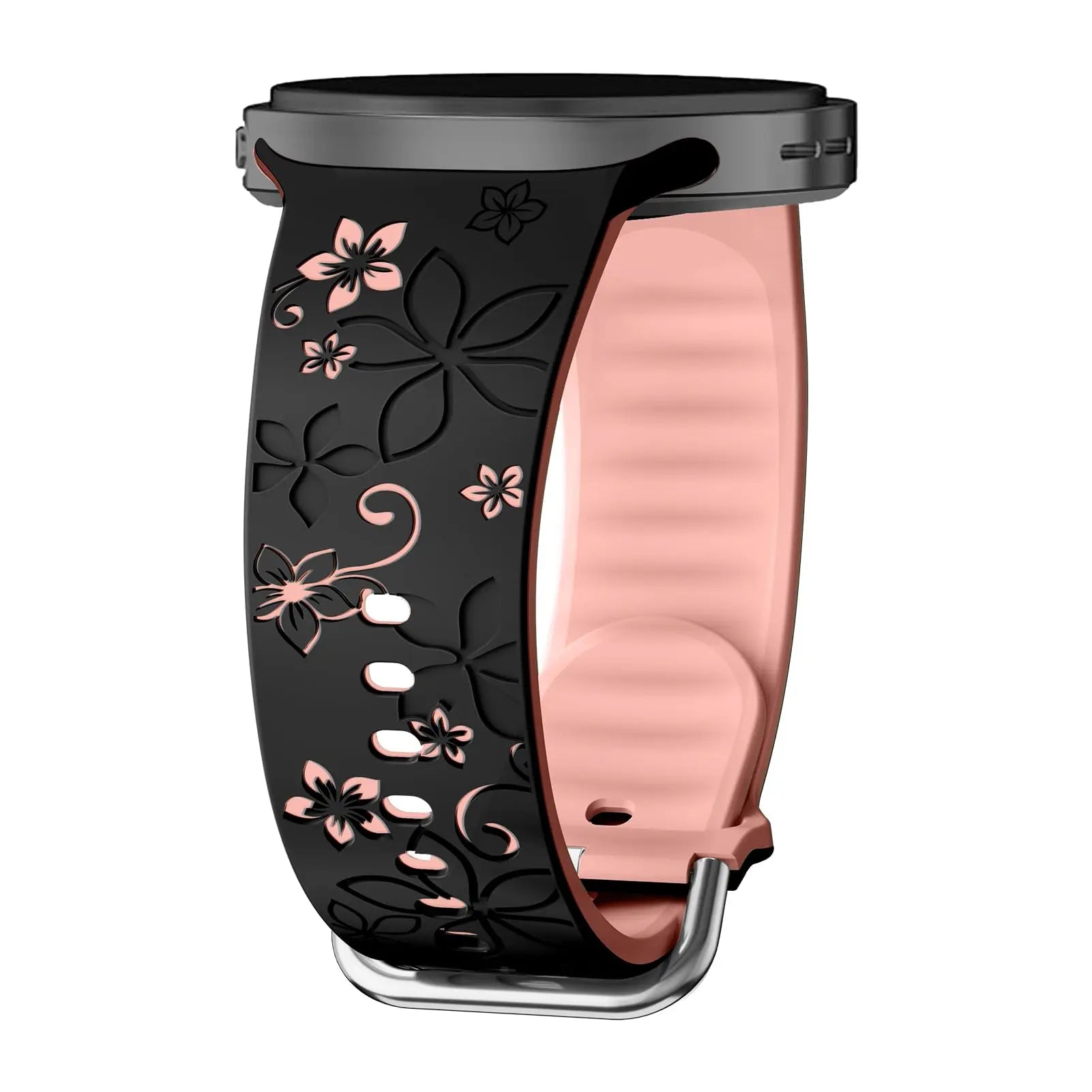 Bauhinia Print Silicone Band for Samsung Galaxy Watch 8 and Galaxy 8 Classic