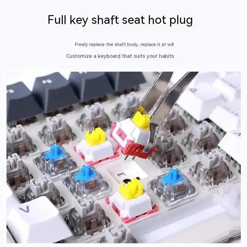AULA F87 Pro Hot-Swap Gasket Mechanical Keyboard