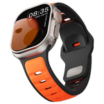 Dual-Tone Silicone Sport Band for Apple Watch