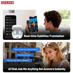 Erazer XF65 165-Language AI Translation Earbuds