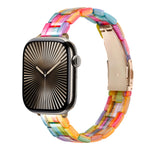 Stylish Slim Resin Watchband for Apple Watch