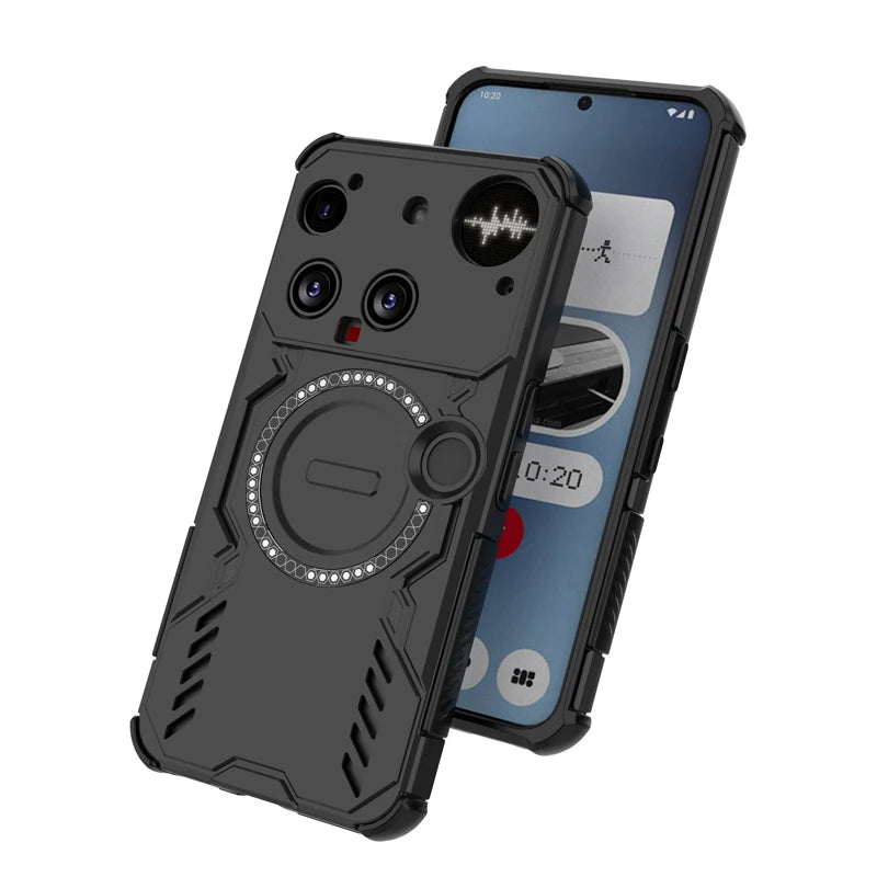 Shockproof Magnetic PC + TPU Case for Nothing Phone 3