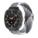 Nylon Woven Adjustable Buckle Watch Band for Samsung Galaxy Watch Ultra 2