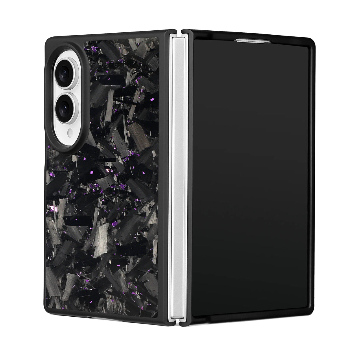 Military-Grade Carbon Fiber Foldable Case with Hinge Protection for Samsung Galaxy Z Fold 8