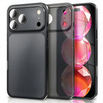 Ultra-Thin Translucent Matte Hard Case with Raised Camera Protection for iPhone 18 Series