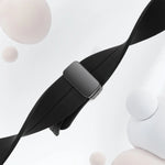Silicone Magnetic Buckle Strap for Samsung Galaxy Watch 8 /  Galaxy Watch 8 Classic