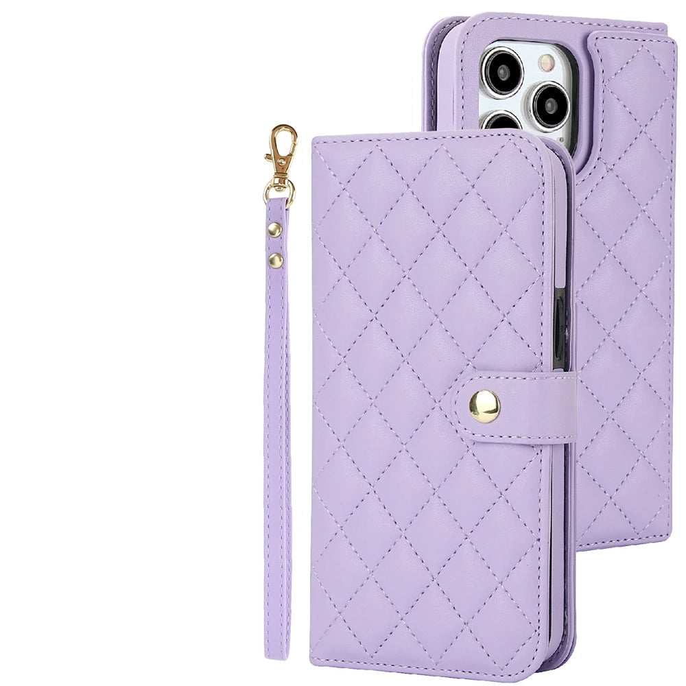 Multi-Functional Crossbody Wallet Case with Card Holder for iPhone 15 Series