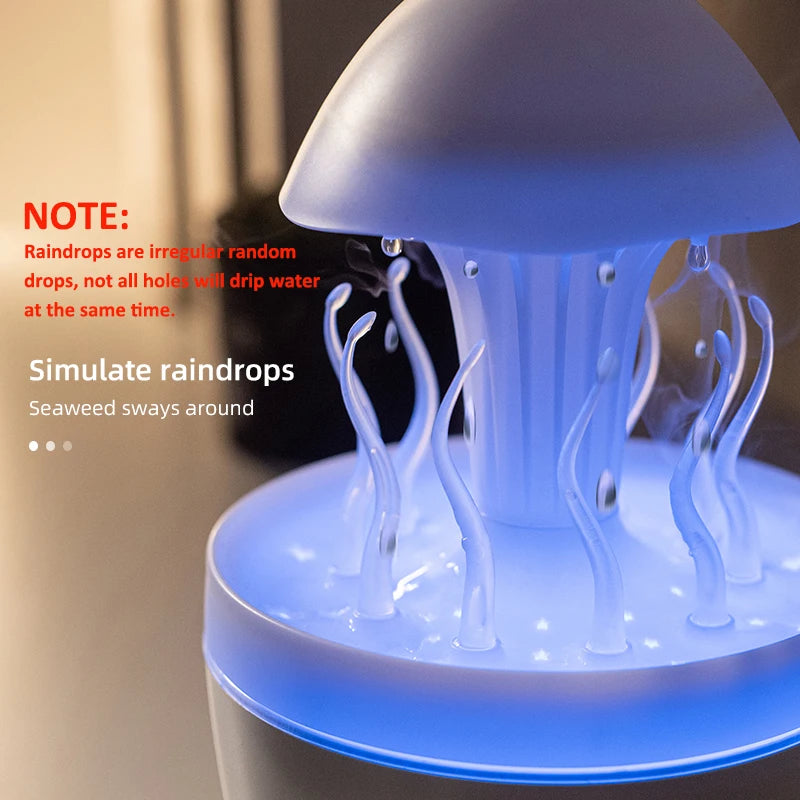 Electric Air Humidifier with Swinging Jellyfish Effect