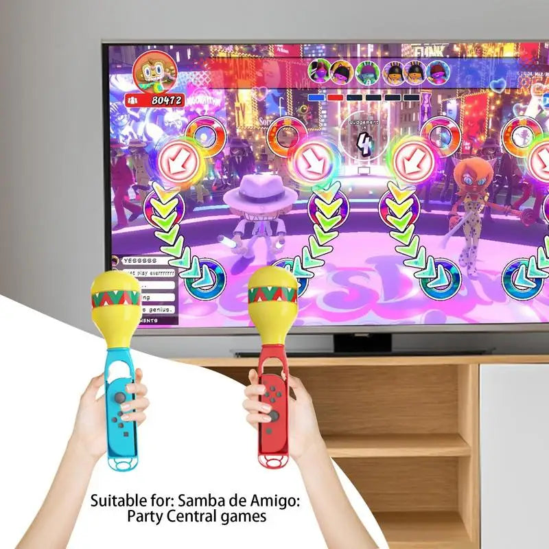 Party Central Accessories Kit for Nintendo Switch 2 Joy-Con Controllers