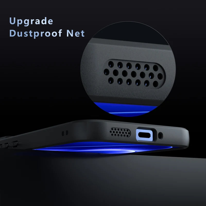Matte PC TPU Shockproof Case with 360° Rotating Magnetic Ring for Xiaomi 18 Series