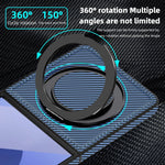 Samsung Galaxy Z Flip 7 Magnetic Phone Case with Built-in Ring Kickstand