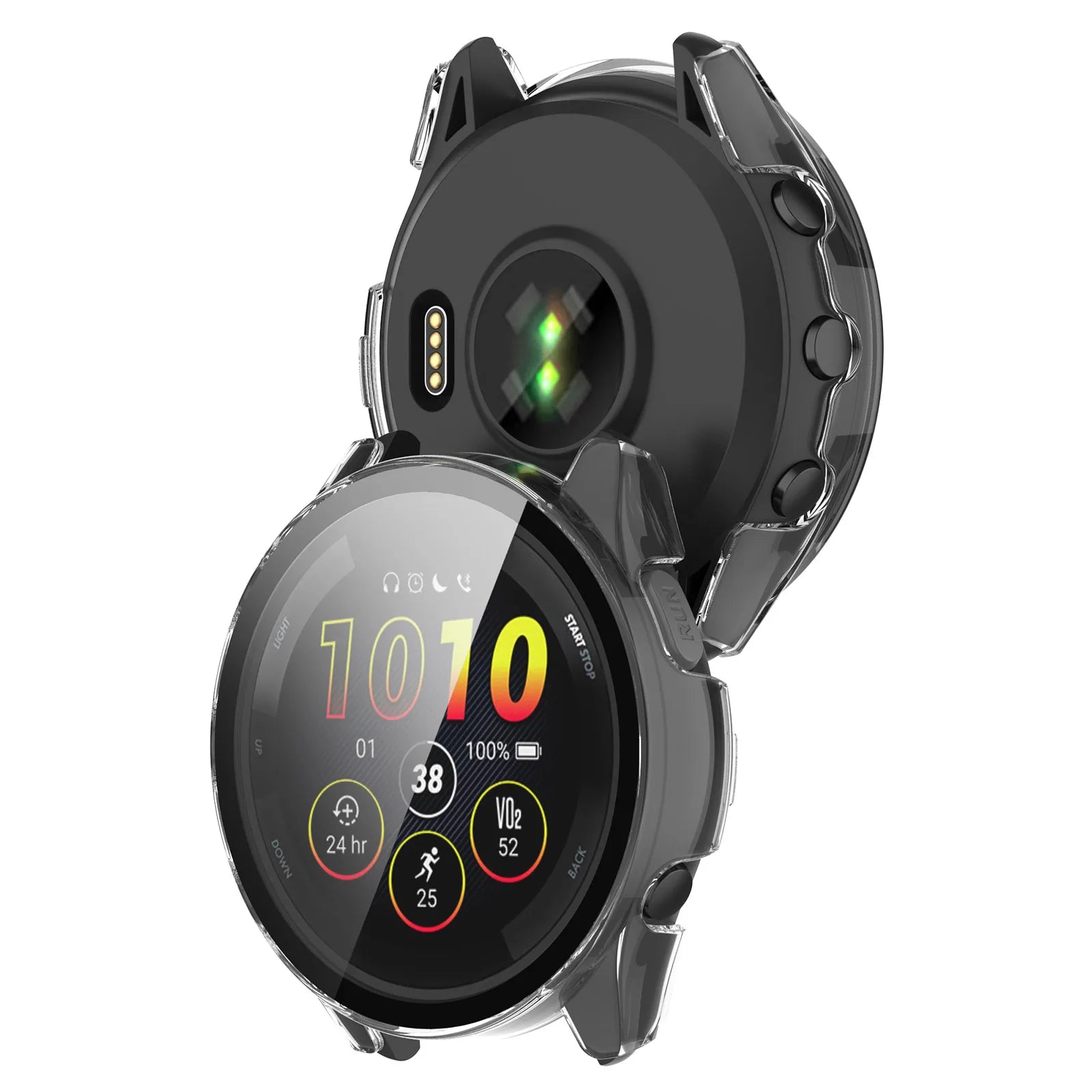 Hard Edge Shell Screen Protector for Garmin Forerunner 955 Solar