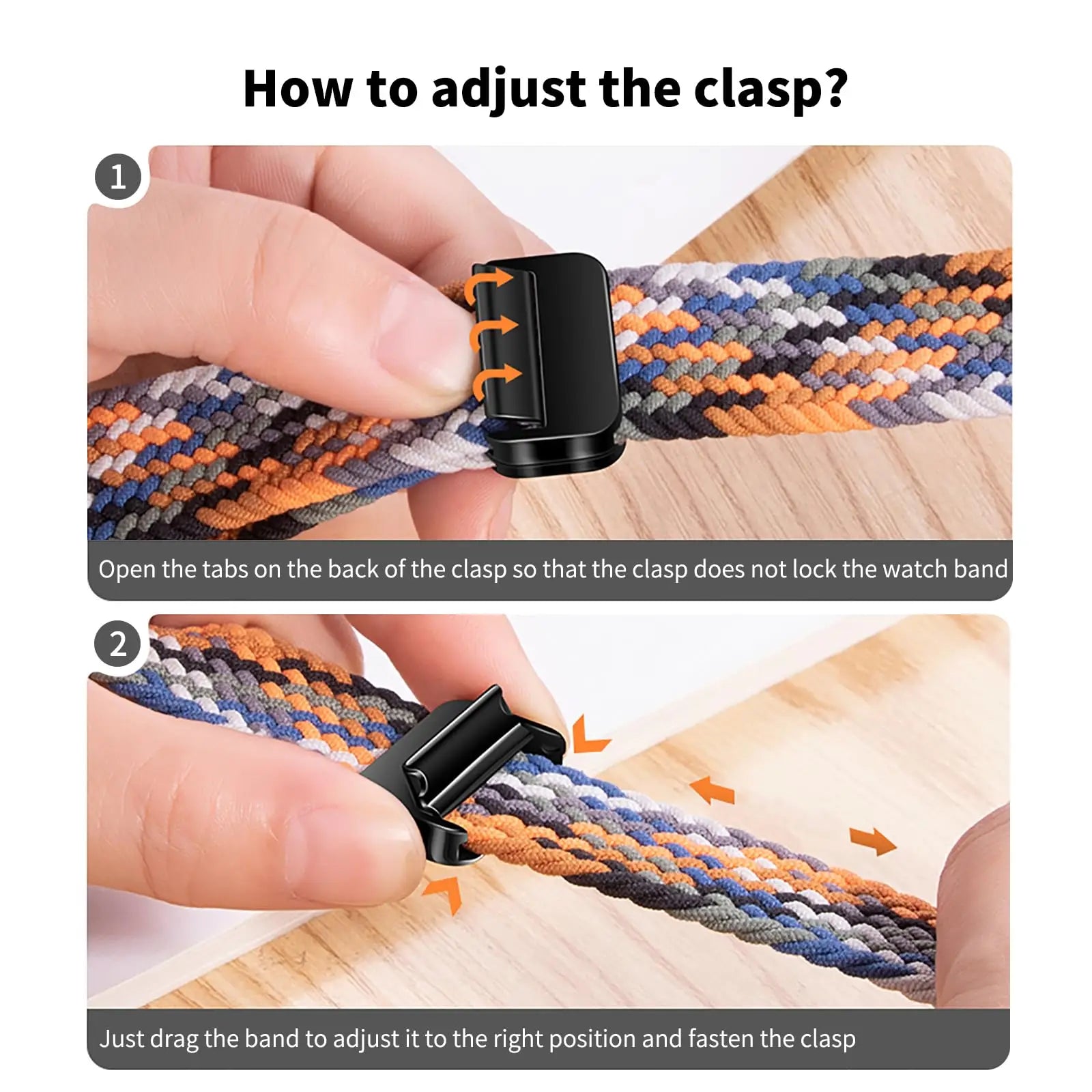 Adjustable Braided Solo Loop Magnetic Bracelet Sport Replacement Strap for Xiaomi Redmi Watch 4