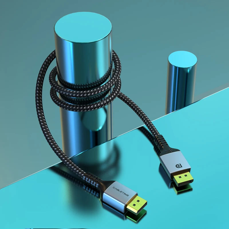 CABLETIME DisplayPort 1.4 Cable