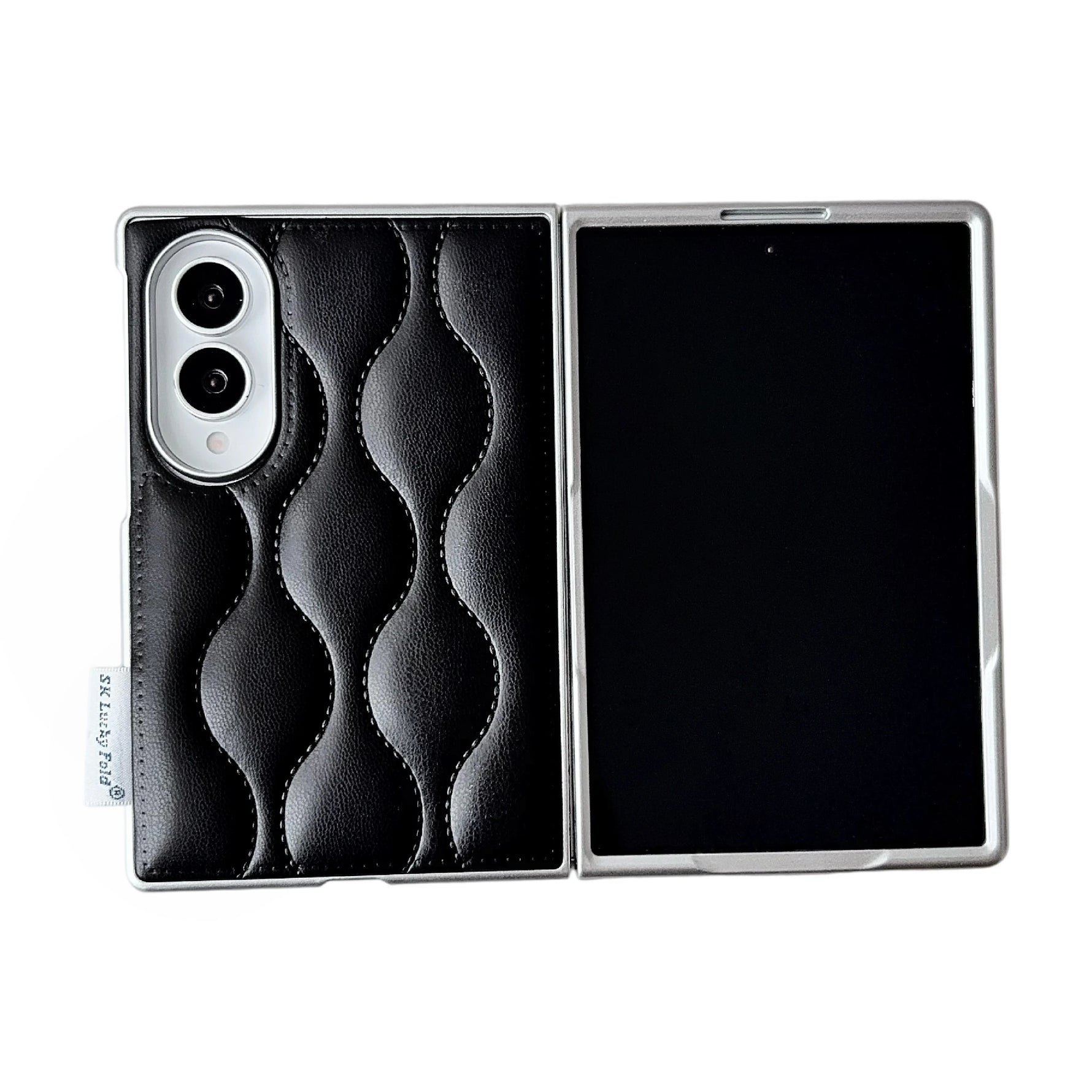 Premium Wave Texture Leather Protective Case for Samsung Galaxy Z Fold 8